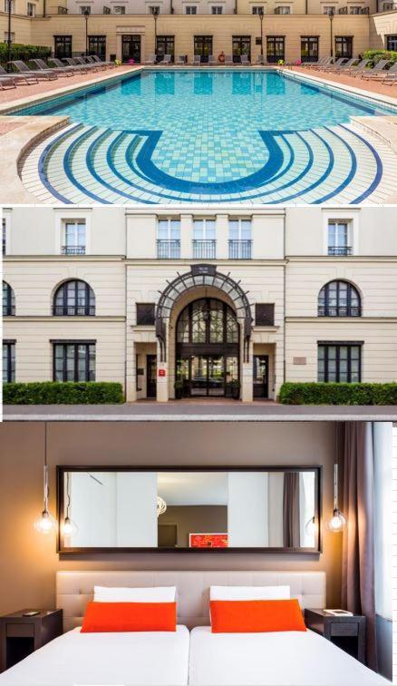 Disneyland Deluxe Flat, Outside Pool, Climatisation, 1 Min To Disney Parks Serris Exterior photo